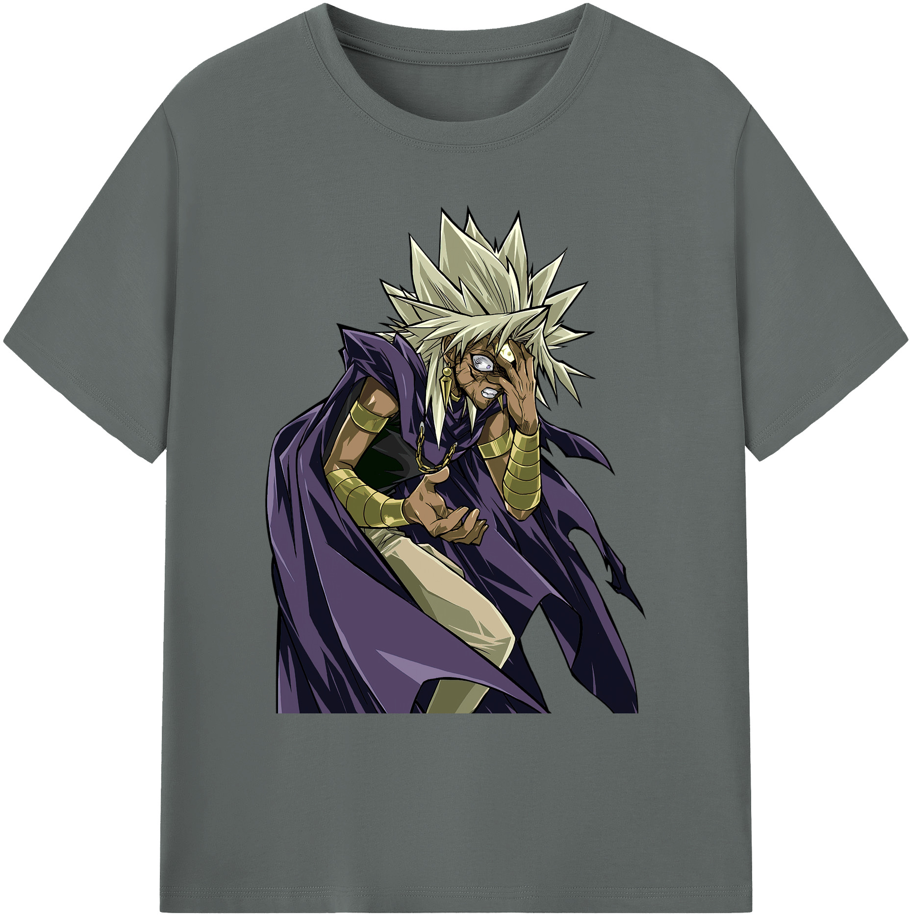 （画像用） 遊☆戯☆王 Yu-Gi-Oh! 綿100％ メンズ半袖Tシャツ｜肌触りやわらか＆通気性